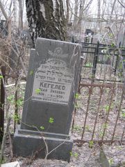 Кегелес Исай Липович, Москва, Востряковское кладбище