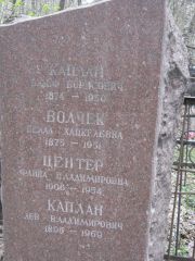 Центер Фаина Владимировна, Москва, Востряковское кладбище