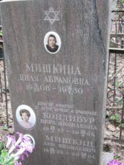 Мишкина Циля Абрамовна, Москва, Востряковское кладбище