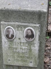 Кочубеевский Иосиф Львович, Москва, Востряковское кладбище