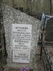Фридкин Михель Шлемаицкович, Москва, Востряковское кладбище