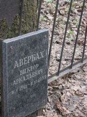 Авербах Виктор Аркадьевич, Москва, Востряковское кладбище