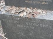 Торокер Евгения Яковлевна, Москва, Востряковское кладбище