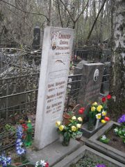 Смилер Давид Аронович, Москва, Востряковское кладбище