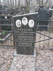 Зарецкая Соня Юдовна, Москва, Востряковское кладбище