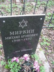 Миркин Михаил Аронович, Москва, Востряковское кладбище