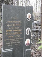 Малыкин Яков Романович, Москва, Востряковское кладбище