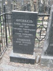Френкель Рахиль Григорьевна, Москва, Востряковское кладбище