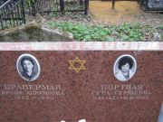 Портная Сура Гершевна, Москва, Востряковское кладбище