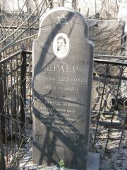Шраер Нехама Шлемовна, Москва, Востряковское кладбище