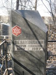 Великовский Танхум Гейселевич, Москва, Востряковское кладбище