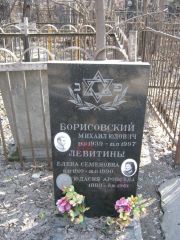 Борисовский Михаил Юдович, Москва, Востряковское кладбище