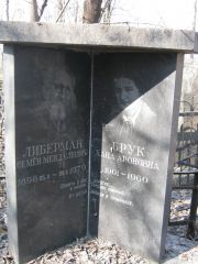 Брук Хана Ароновна, Москва, Востряковское кладбище