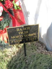 Палей Гиля Мордухович, Москва, Востряковское кладбище