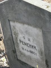 Ременик Б. Ш., Москва, Востряковское кладбище