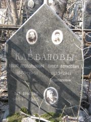 Клебанова Хая Арьевна, Москва, Востряковское кладбище
