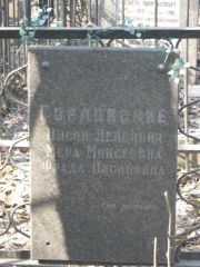 Горловский Нисон Лейбович, Москва, Востряковское кладбище