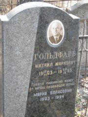 Гольдфарб Михаил Маркович, Москва, Востряковское кладбище