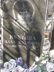 Кухтина Алла Ивановна, Москва, Востряковское кладбище