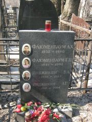Флюменбаум Лев Хацкелевич, Москва, Востряковское кладбище