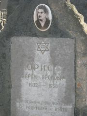 Юрист Абрам Аронович, Москва, Востряковское кладбище