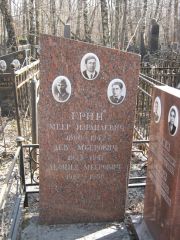 Грин Меер Израилевич, Москва, Востряковское кладбище