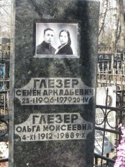 Глезер Семен Аркадьевич, Москва, Востряковское кладбище