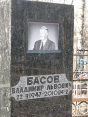 Басов Владимир Львович, Москва, Востряковское кладбище