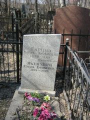 Парций Мария Яковлевна, Москва, Востряковское кладбище