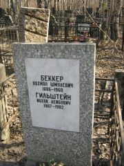 Гильштейн Ицхок Лейбович, Москва, Востряковское кладбище
