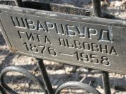 Шварцбурд Гита Львовна, Москва, Востряковское кладбище
