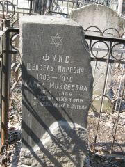Фукс Шепсель Миронович, Москва, Востряковское кладбище