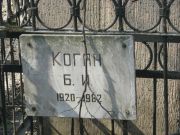Коган Б. И., Москва, Востряковское кладбище