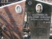 Абрамов Владимир Лейбович, Москва, Востряковское кладбище