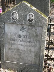 Сирота Ефим Гаврилович, Москва, Востряковское кладбище