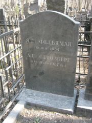 Фельдман Я. Д., Москва, Востряковское кладбище