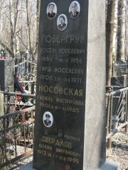 Гобергруб Иосель Копелевич, Москва, Востряковское кладбище