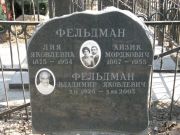 Фельдман Айзик Мордкович, Москва, Востряковское кладбище