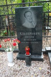 Альперович Зосим Исакович, Москва, Востряковское кладбище