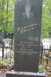 Коган Александр Моисеевич, Москва, Востряковское кладбище