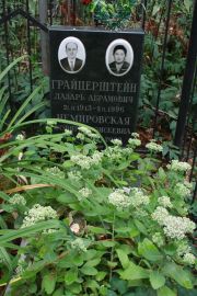 Грайцерштейн Лазарь Абрамович, Москва, Востряковское кладбище