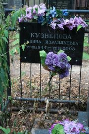 Кузнецова Галина Израилевна, Москва, Востряковское кладбище