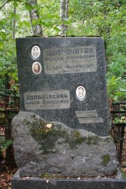 Володарская Броня Довидовна, Москва, Востряковское кладбище