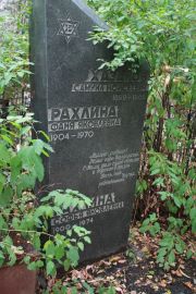 Рахлина Фаня Яковлевна, Москва, Востряковское кладбище