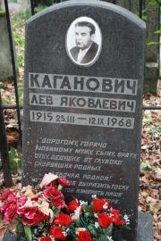 Каганович Лев Яковлевич, Москва, Востряковское кладбище