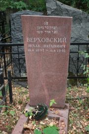 Верховский Исаак Натанович, Москва, Востряковское кладбище