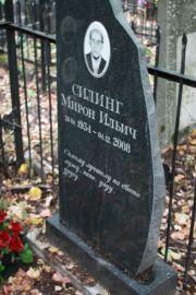 Силинг Мирон Ильич, Москва, Востряковское кладбище