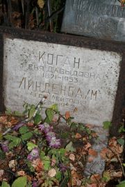 Коган Геня Давыдовна, Москва, Востряковское кладбище