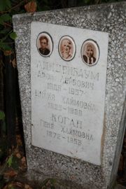 Коган Геня Хаймовна, Москва, Востряковское кладбище