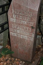 Сурман Хая-Сура , Москва, Востряковское кладбище
